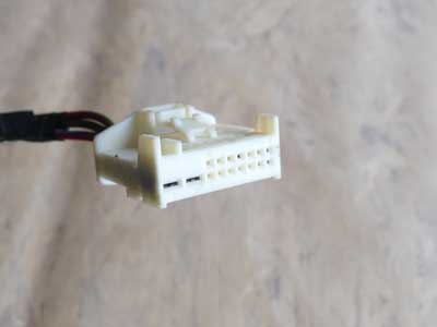 BMW 16 Pole 5 Wire White Connector Plug w/ Pigtail 69016602